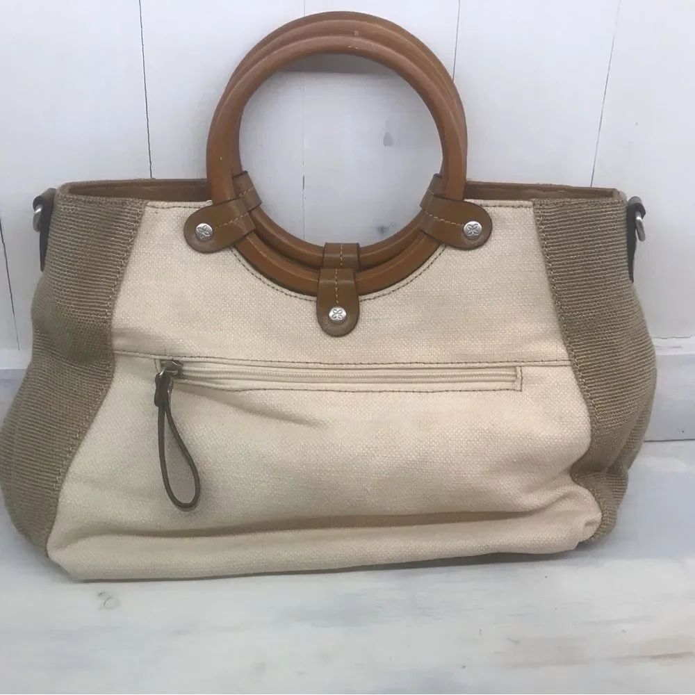 Relic Wooden Handle Purse - Picture 3 of 6